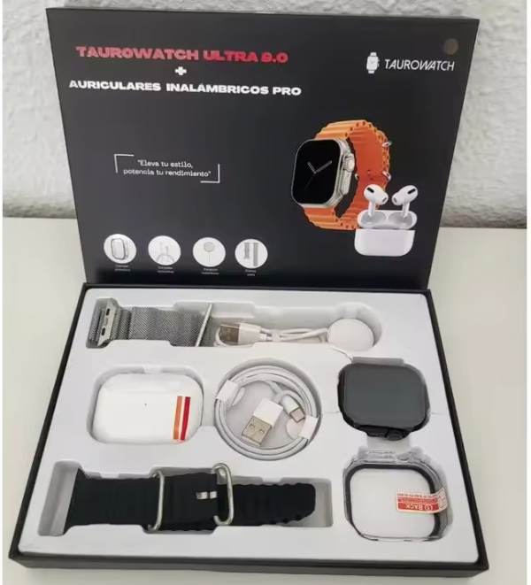 98. TAUROWACTCH ULTRA 9.0 + AURICULARES INALÁMBRICOS PRO